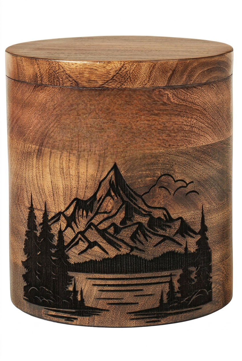 Wooden – Nature-Inspired Mountain with Mountain Landscape Design