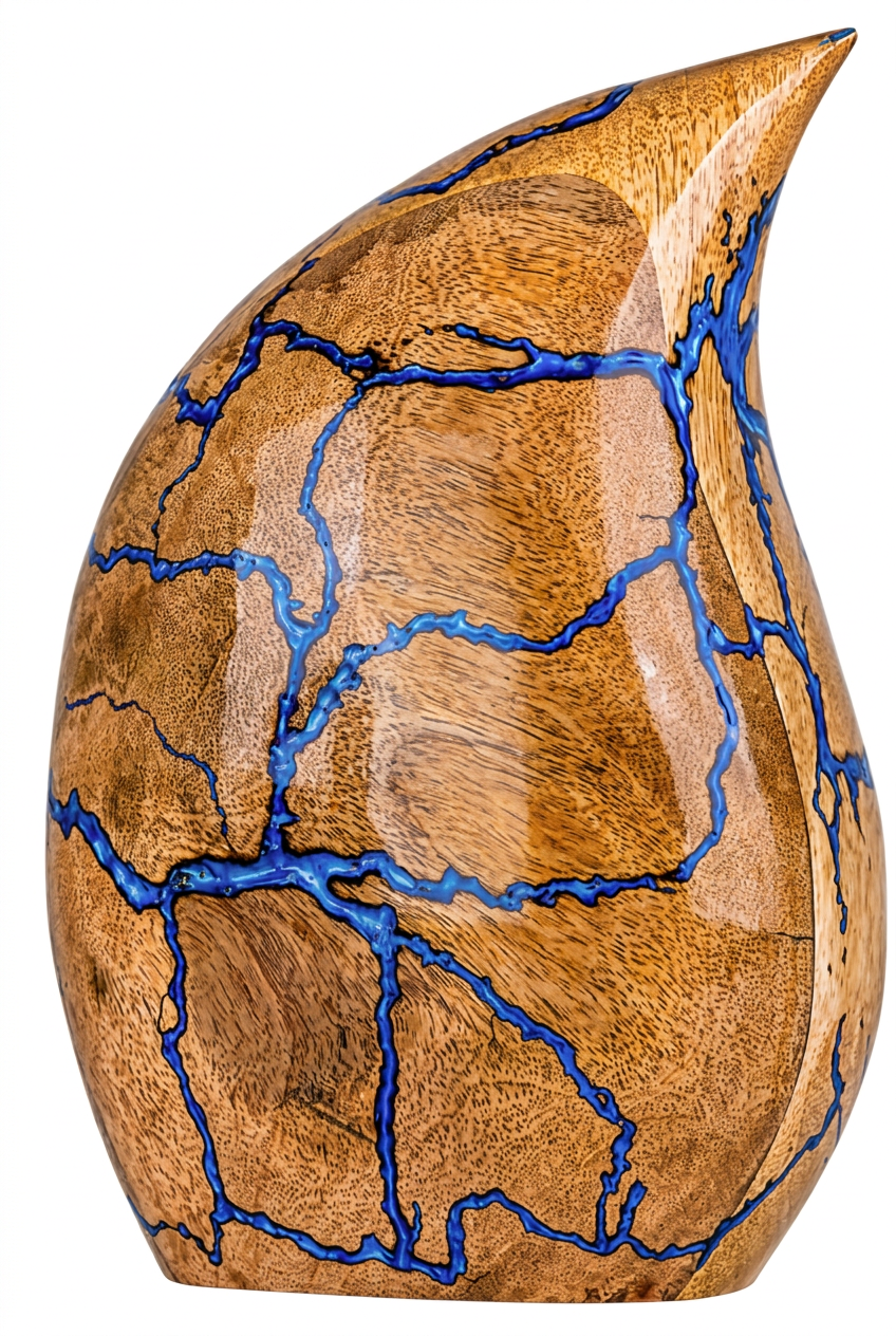 Premium Teardrop Resin Art Cremation Urn